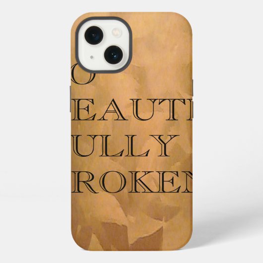 Etui iPhone 13 Si Beaucoup Brisé (Verso)