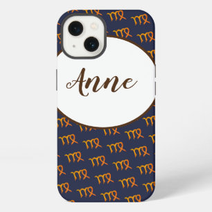 Etui iPhone 13 Signe astrologique Vierge or