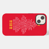 Etui iPhone 13 Silent Night (Verso Horizontal)