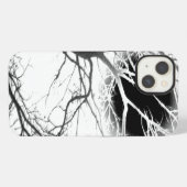 Etui iPhone 13 Silhouette au clair de lune (Verso Horizontal)
