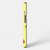 Etui iPhone 13 Simple mûre motif de fraise (Côté gauche)