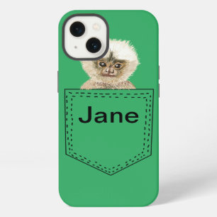 Etui iPhone 13 Singe de poche personnalisé