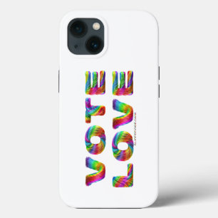 Etui iPhone 13 SlipperyJoe vote amour égalité fourrure arc-en-cie