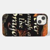 Etui iPhone 13 SMAUG™ - Graphique de logo pour ne jamais rire (Verso Horizontal)