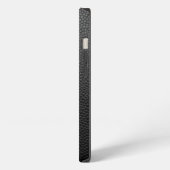 Etui iPhone 13 Snakeskin noir (Côté gauche)