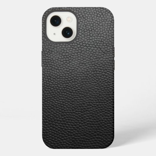 Etui iPhone 13 Snakeskin noir (Verso)