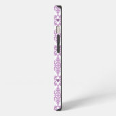 Etui iPhone 13 Snowflake Heart Pattern - Custom name Case-Mate iP (Côté gauche)