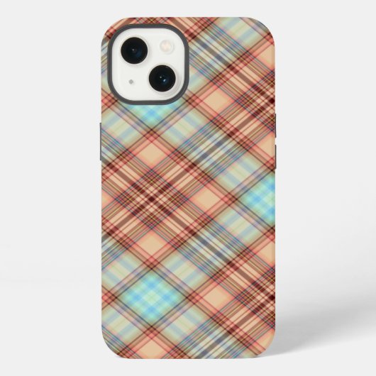 Etui iPhone 13 Soft Plaid - Prise Deux (Verso)