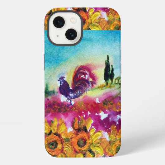 ETUI iPhone 13  SOUFFLE ET ROOSTER NOIR (Verso)