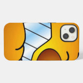 Etui iPhone 13 Souriez - Je souffre - (Verso Horizontal)
