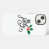 Etui iPhone 13 Soyez joyeux (Verso Horizontal)