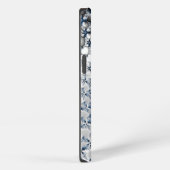 Etui iPhone 13 Spirale bleue (Côté droit)