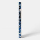 Etui iPhone 13 Spirale bleue (Côté gauche)