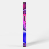 Etui iPhone 13 Spirale pourpre (Côté droit)