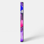Etui iPhone 13 Spirale pourpre (Côté gauche)