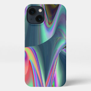 Etui iPhone 13 Spirit of Summer Breeze, Rainbowart Abstrait 3D