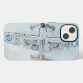 Etui iPhone 13 SPITFIRE. 'As de Pique'. 2014. (Verso Horizontal)