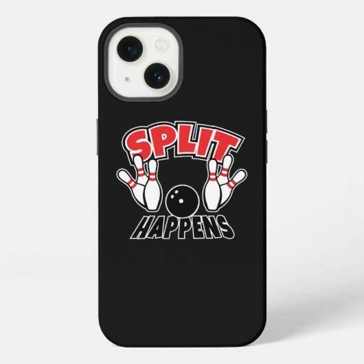 Etui iPhone 13 Split Happens Bowling (Verso)