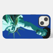 Etui iPhone 13 Statue de la Liberté (Verso Horizontal)