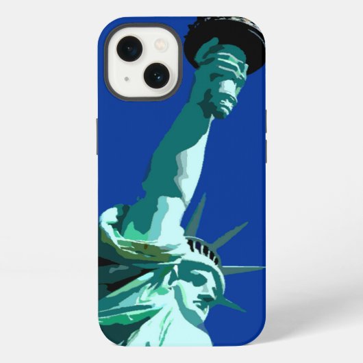 Etui iPhone 13 Statue de la Liberté (Verso)