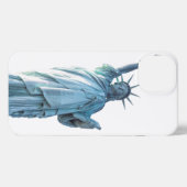 Etui iPhone 13 Statue de la liberté (Verso Horizontal)