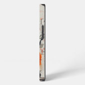 Etui iPhone 13 Statue de la Liberté : plan d'architecture moderne (Côté gauche)