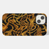 Etui iPhone 13 Steampunk Abstrait (Verso Horizontal)
