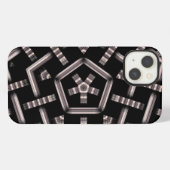 Etui iPhone 13 Steampunk subtil (Verso Horizontal)