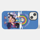Etui iPhone 13 Steven Universe - Aimez-vous (Verso Horizontal)