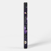 Etui iPhone 13 Style goth grunge floral violet (Côté droit)