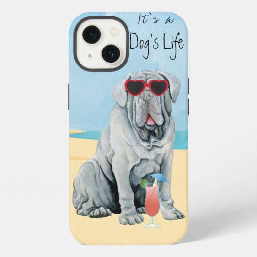Etui iPhone 13 Summer Mastino (Verso)