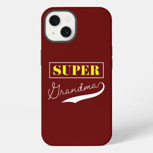 Etui iPhone 13 Super Mamie (Verso)