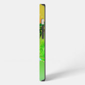 Etui iPhone 13 Surf, surf avec palme (Côté gauche)
