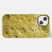 Etui iPhone 13 Surface du Coque-coque iphone de la lune (Verso Horizontal)