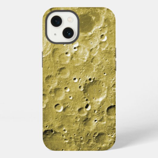 Etui iPhone 13 Surface du Coque-coque iphone de la lune (Verso)