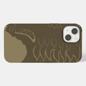 Etui iPhone 13 Symbole de tête d'ours BEORN™ (Verso Horizontal)