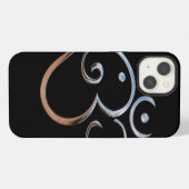 ETUI iPhone 13 SYMBOLE OM (Verso Horizontal)