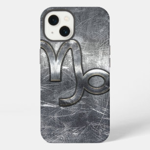 Etui iPhone 13 SYMBOLE Zodiaque Capricorne Style industriel
