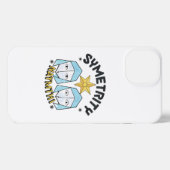 Etui iPhone 13 Symétrité Waymthi Chiffres symétriques Abstraits (Verso Horizontal)