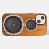 Etui iPhone 13 Système de haut-parleur Faux (Verso Horizontal)
