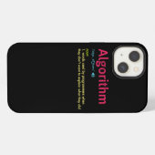 Etui iPhone 13 T-shirts drôles d'algorithme de programmeur pour h (Verso Horizontal)