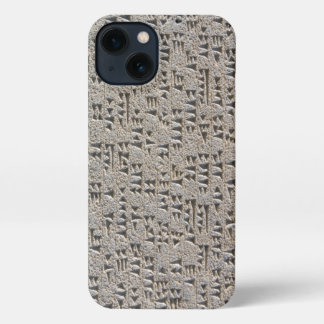 Etui iPhone 13 Tablette arménienne de Cuneiform Urartin - brillan