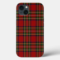Tartan à carreaux du clan Royal Stewart