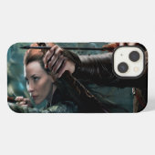 Etui iPhone 13 TAURIEL™ et LEGOLAS GREENLEAF™ (Verso Horizontal)