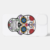 Etui iPhone 13 Téléphone avec crâne (Verso Horizontal)