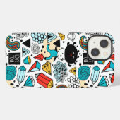 Etui iPhone 13 Tête folle (Verso Horizontal)