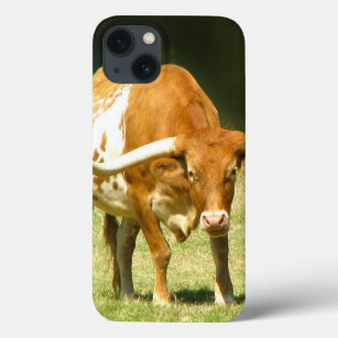 Etui iPhone 13 Texas Longhorn Cow