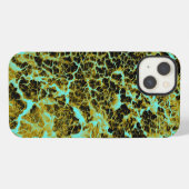Etui iPhone 13 Texture Abstrait Unique (Verso Horizontal)