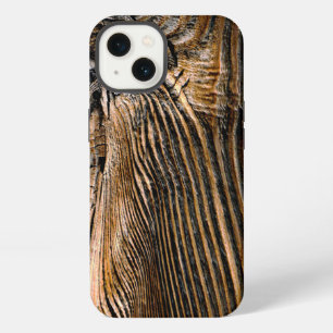 Etui iPhone 13 Texture de bois cool unique