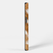 Etui iPhone 13 texture de la fourrure du cerf tacheté (Côté droit)